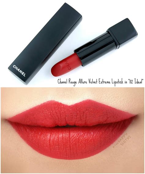 chanel rouge allure velvet extrême il|Chanel Rouge Allure unique.